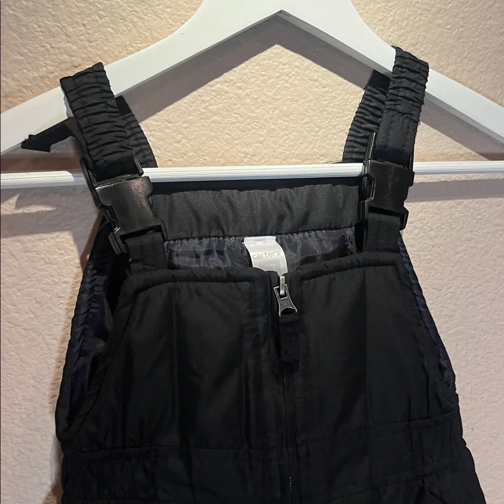 Carter’s Kids Boys Girls Snow Bib Ski Suit Snow Suit Size 18 Months Black